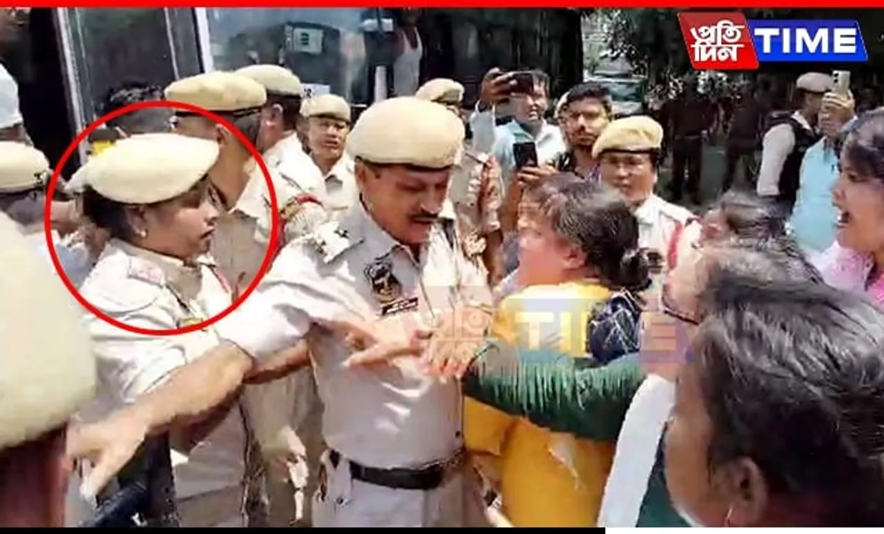 FIR Filed Over Police Brutality After Woman Cop Slapped Protestor